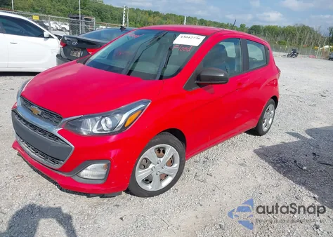 2019 Chevrolet Spark Ls Cvt z USA, uszkodzony, nr VIN KL8CB6SA7KC806167